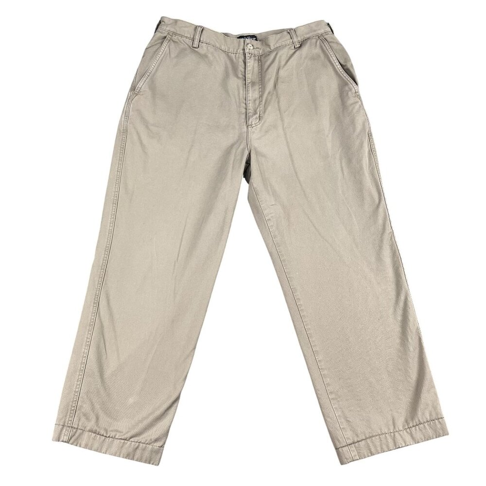 Woolrich Flannel Lined Khaki Pants Sz‎ 34